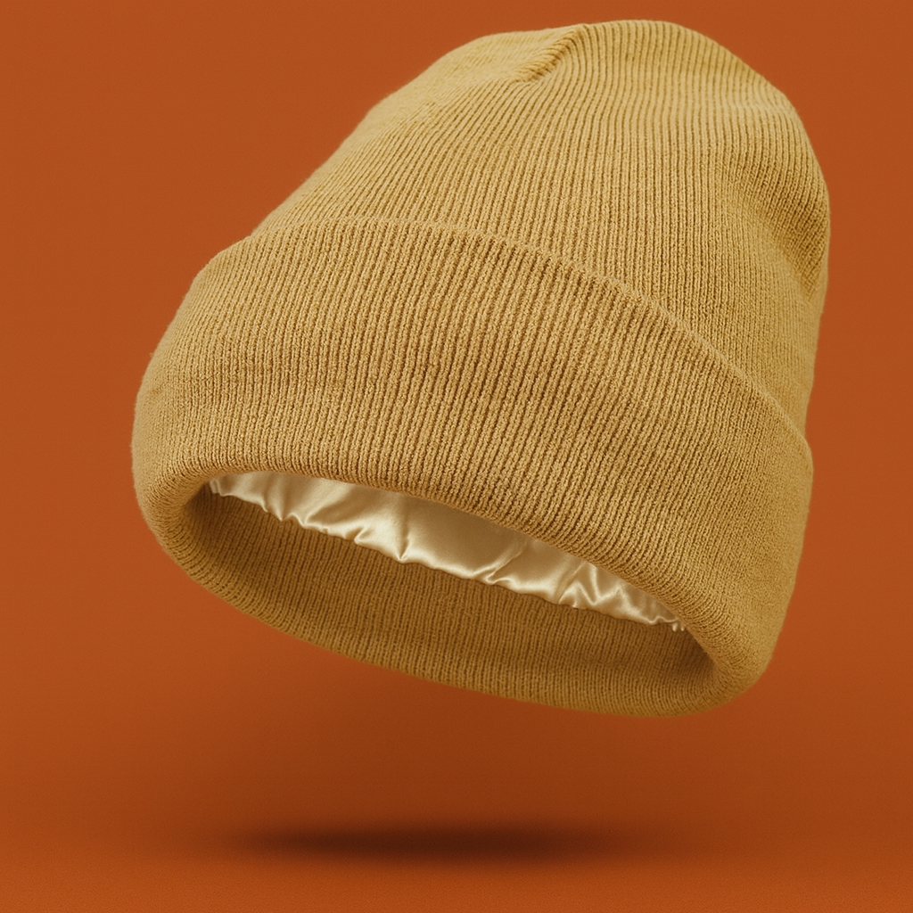 Satina Premium Satin-Lined Winter Beanie