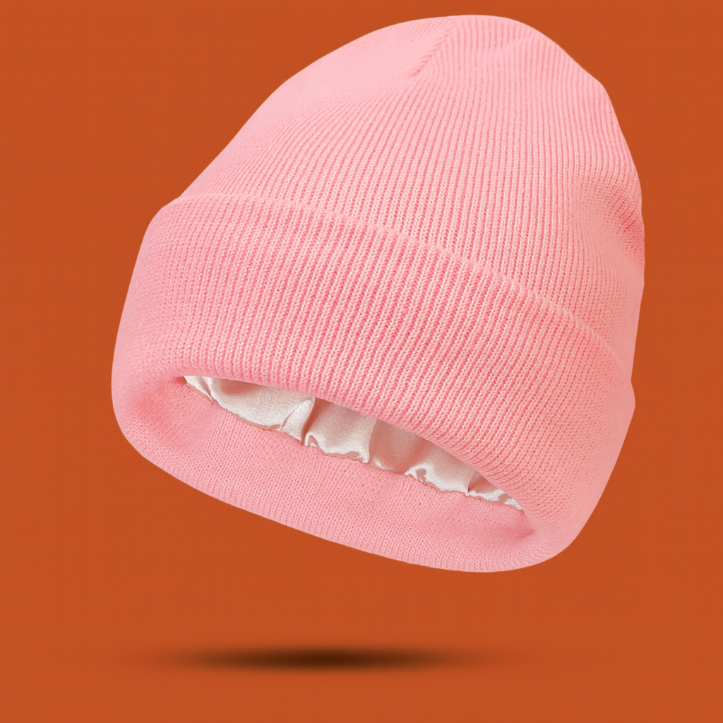Satina Premium Satin-Lined Winter Beanie