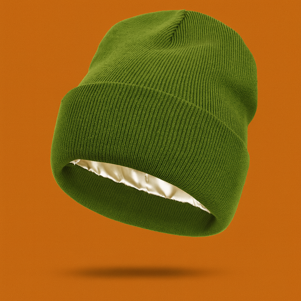 Satina Premium Satin-Lined Winter Beanie